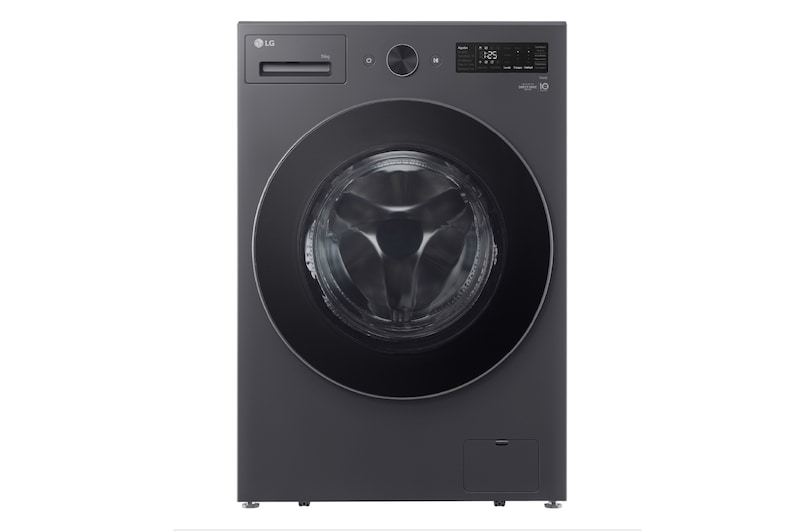Vista frontal de Lavadora Carga Frontal -16kg/35lbs - AIDD - Pet Care - Gris Grafito, WO16EGNTS6P